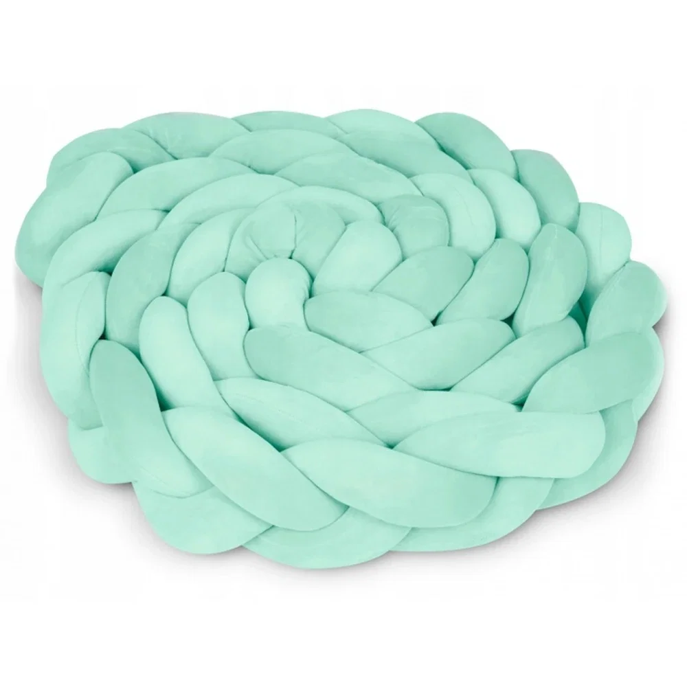 Protectie Laterala Pentru Patut, Impletita, 3 M, Ricokids - Mint [1]