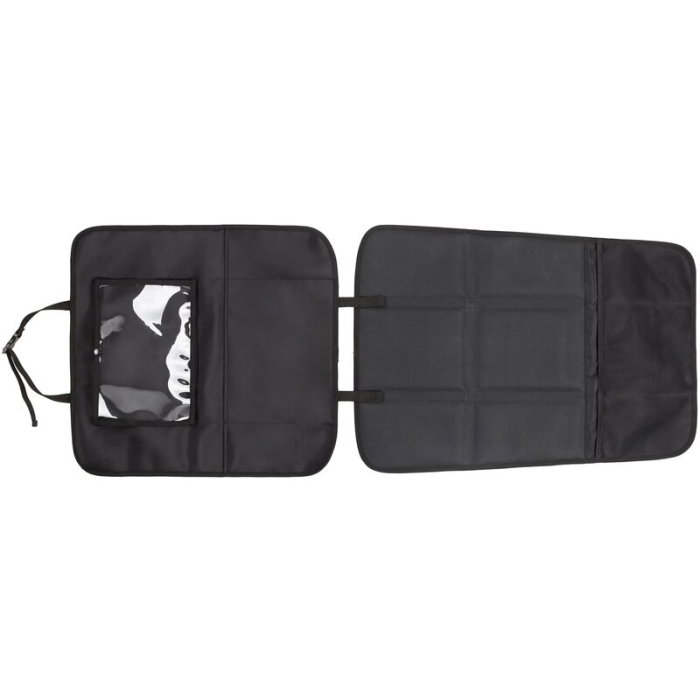 Protectie scaun auto, FreeON, Bancheta si spatar, Cu organizator, 3 in 1, Dimensiune 123x48.5 cm, Negru [13]
