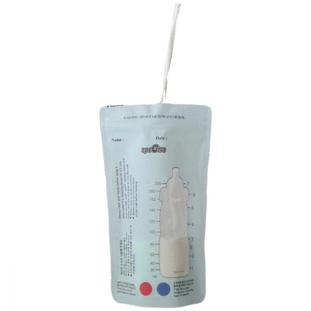 Pungi stocare lapte matern cu fermoar (30 buc.) SPECTRA 3 luni [4]