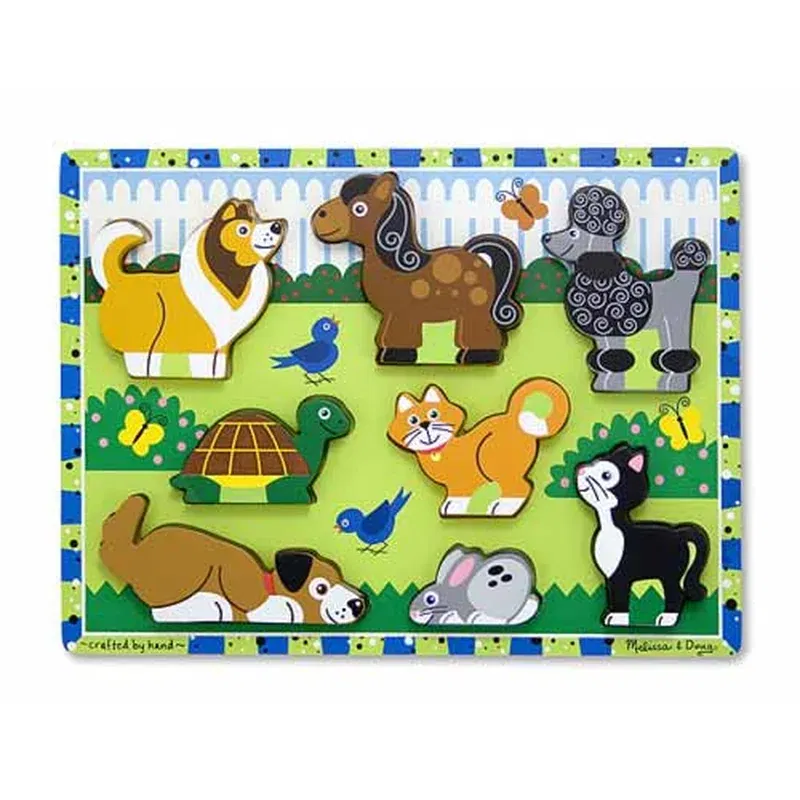 Puzzle in relief animale de companie Melissa and Doug [1]