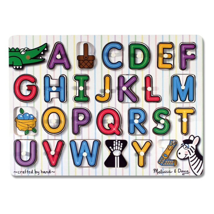 Puzzle lemn Alfabet Melissa and Doug [1]