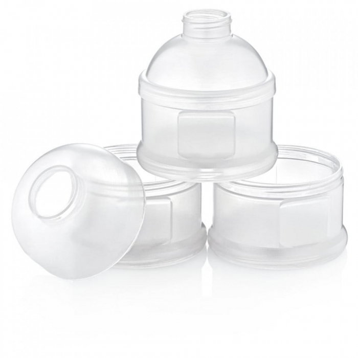 Recipient lapte praf BabyJem cu 3 compartimente 0luni + [3]