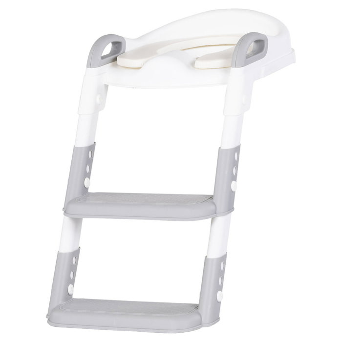Reductor toaleta cu scara Chipolino Kiddy, Grey [1]