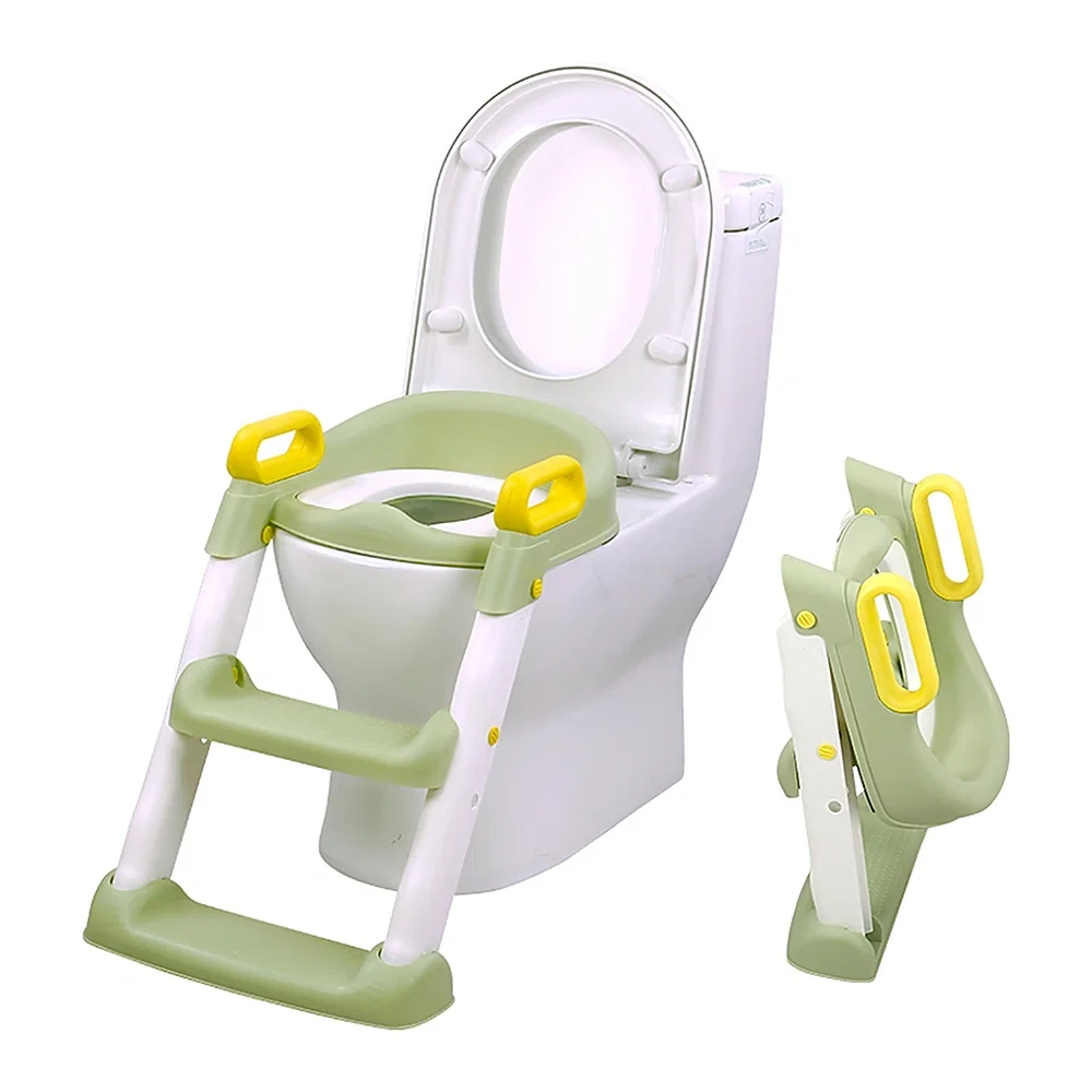 Reductor toaleta cu scara Chipolino Skippy, Green 18 luni + [2]