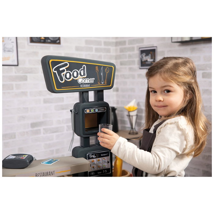 Restaurant Smoby Food Corner negru 3 ani + [24]