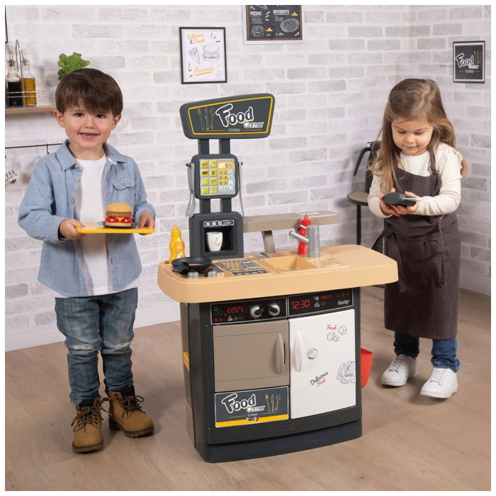 Restaurant Smoby Food Corner negru 3 ani + [11]