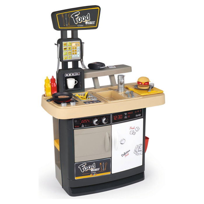 Restaurant Smoby Food Corner negru 3 ani + [2]