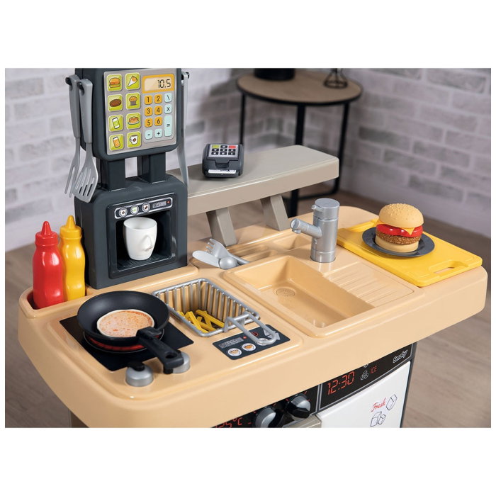 Restaurant Smoby Food Corner negru 3 ani + [16]