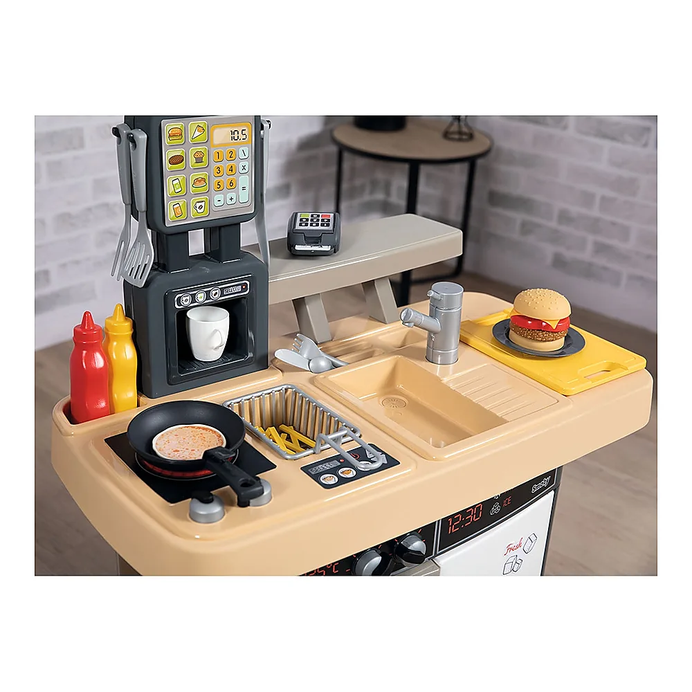 Restaurant Smoby Food Corner negru 3 ani + [16]