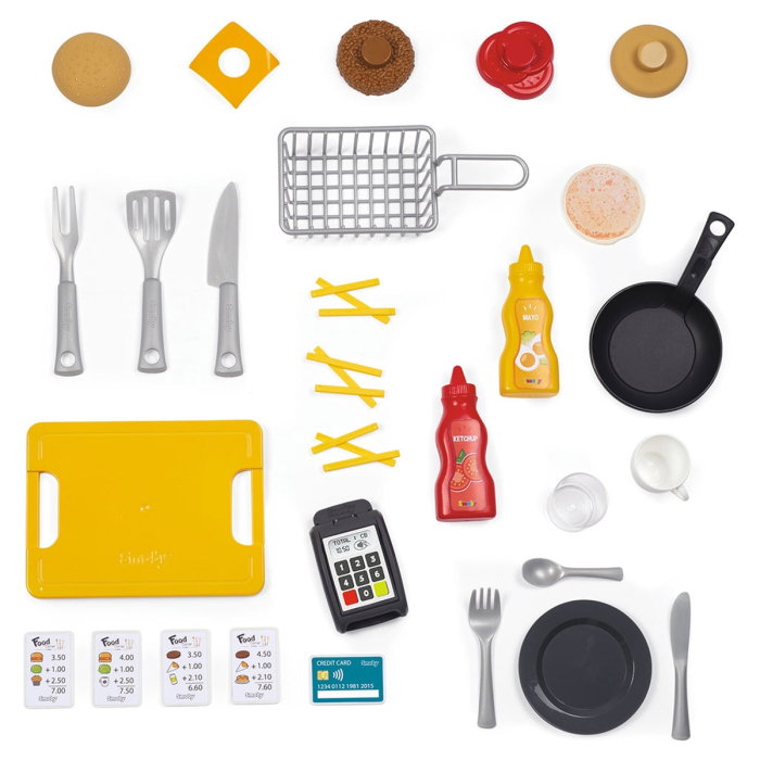 Restaurant Smoby Food Corner negru 3 ani + [4]