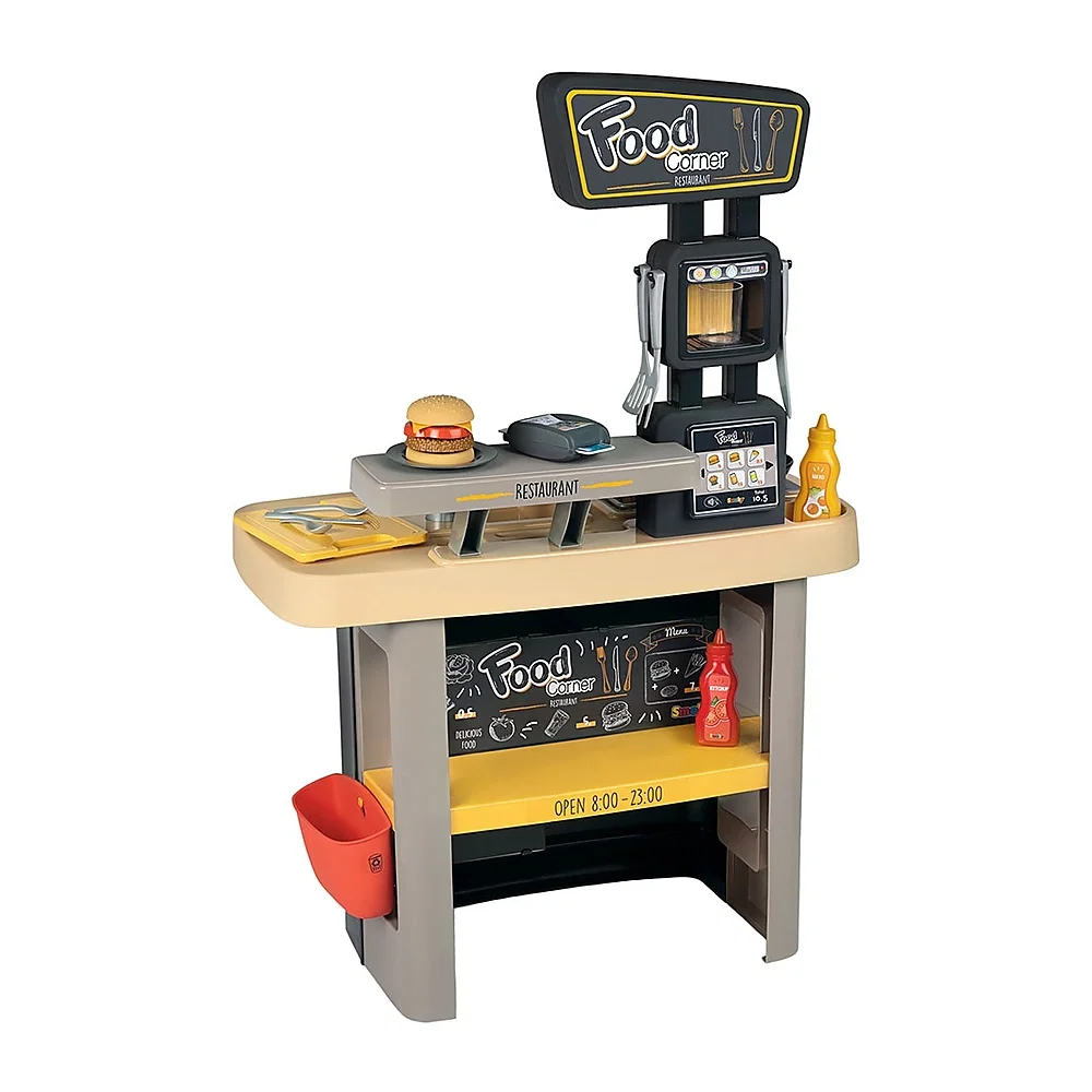 Restaurant Smoby Food Corner negru 3 ani + [1]