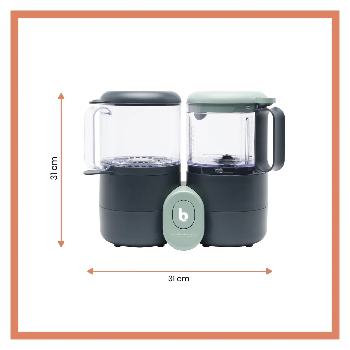 Robot multifunctional 4 in 1 Babymoov Nutribaby ONE 4 luni [10]