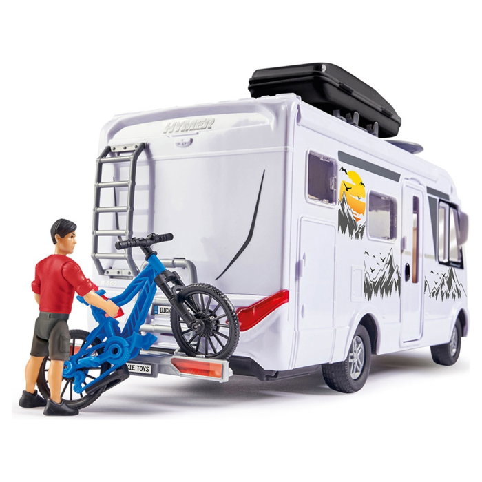 Rulota Dickie Toys Camper Hymer Camping Van Class B cu figurina si accesorii 3 ani + [6]