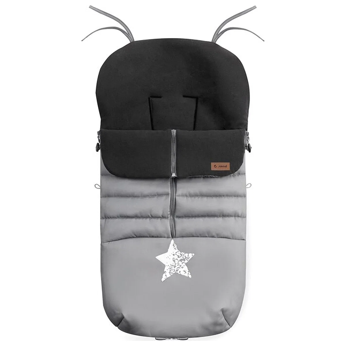Sac de iarna, Jane, Nest, Pentru carucior, Universal, 95 x 46 cm, Material interior din fleece, Shadow [1]