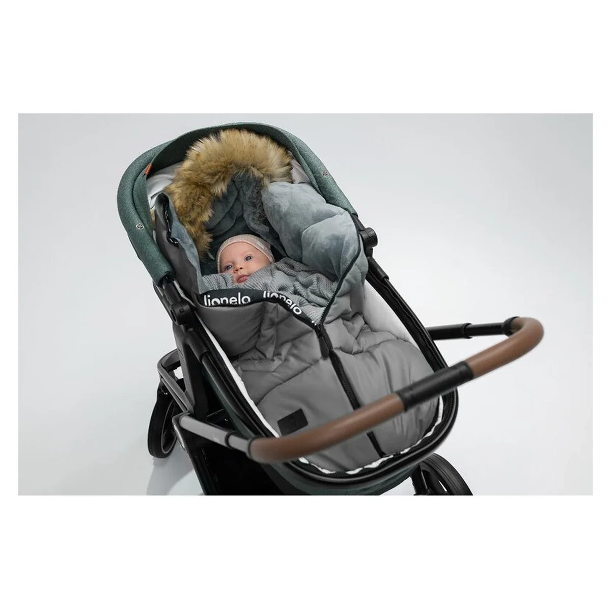 Sac de iarna pentru carucior Frode, 90x45 cm, Impermeabil, Universal, Negru Lionelo [20]