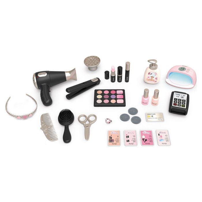 Salon de infrumusetare Smoby My Beauty Center roz cu 26 accesorii 3 ani + [3]