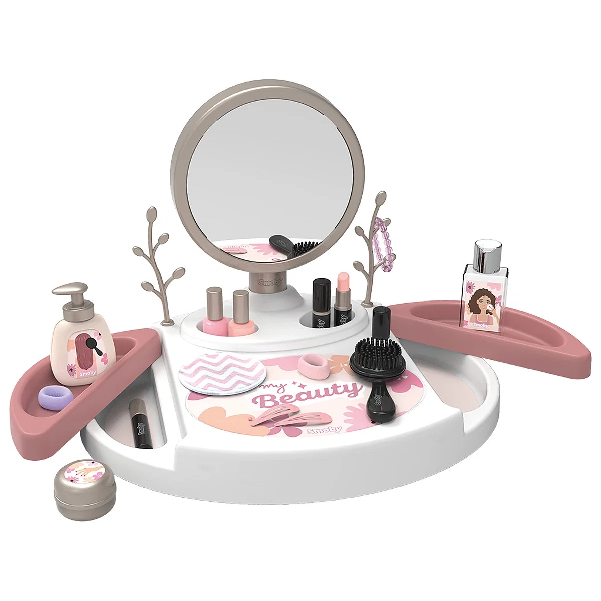 Salon de infrumusetare Smoby My Beauty Studio cu 15 accesorii 3 ani + [1]