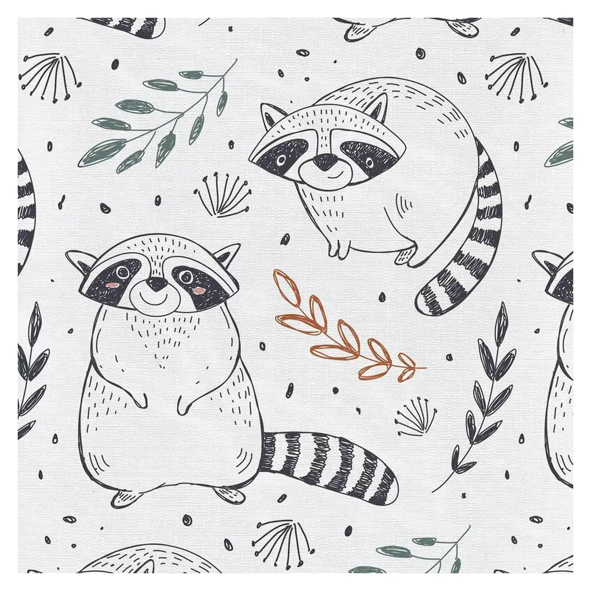 Saltea de infasat, Ceba Baby, Pliabila, 60 x 40 cm, Raccoon 12 luni [2]