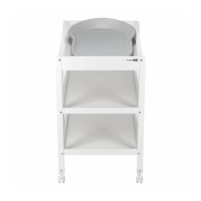 Saltea de infasat, FreeON, Prestige, Moale, Utilizabila si fara husa, Design ergonomic, Spuma PU, 70x44.5x11 cm, Fara BPA, 0 luni+, Grey [4]