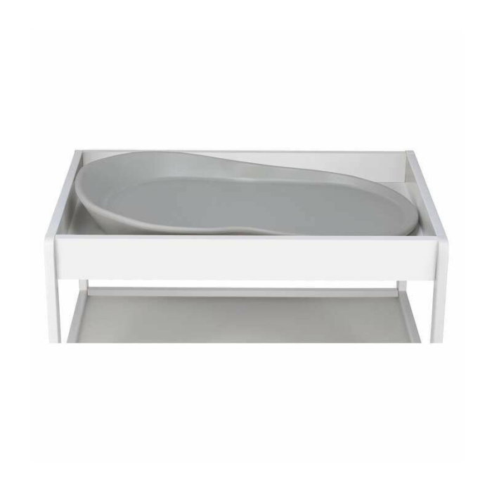 Saltea de infasat, FreeON, Prestige, Moale, Utilizabila si fara husa, Design ergonomic, Spuma PU, 70x44.5x11 cm, Fara BPA, 0 luni+, Grey [5]