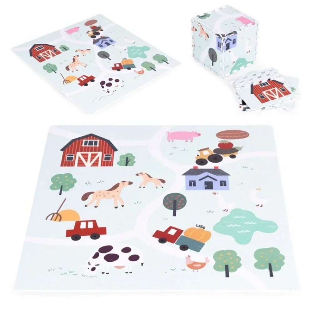 Salteluta de joaca 90.5 x 90.5 x 1 cm - Ferma Ecotoys 3 ani+ [1]