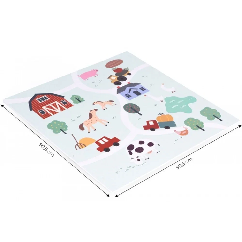 Salteluta de joaca 90.5 x 90.5 x 1 cm - Ferma Ecotoys 3 ani+ [8]