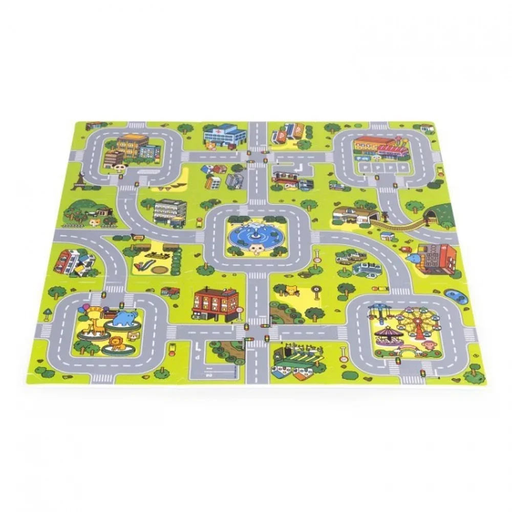 Salteluta de joaca 90.5 x 90.5 x 1 cm - Orasel Ecotoys 3 ani+ [6]
