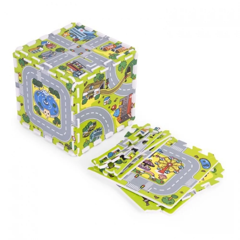Salteluta de joaca 90.5 x 90.5 x 1 cm - Orasel Ecotoys 3 ani+ [4]