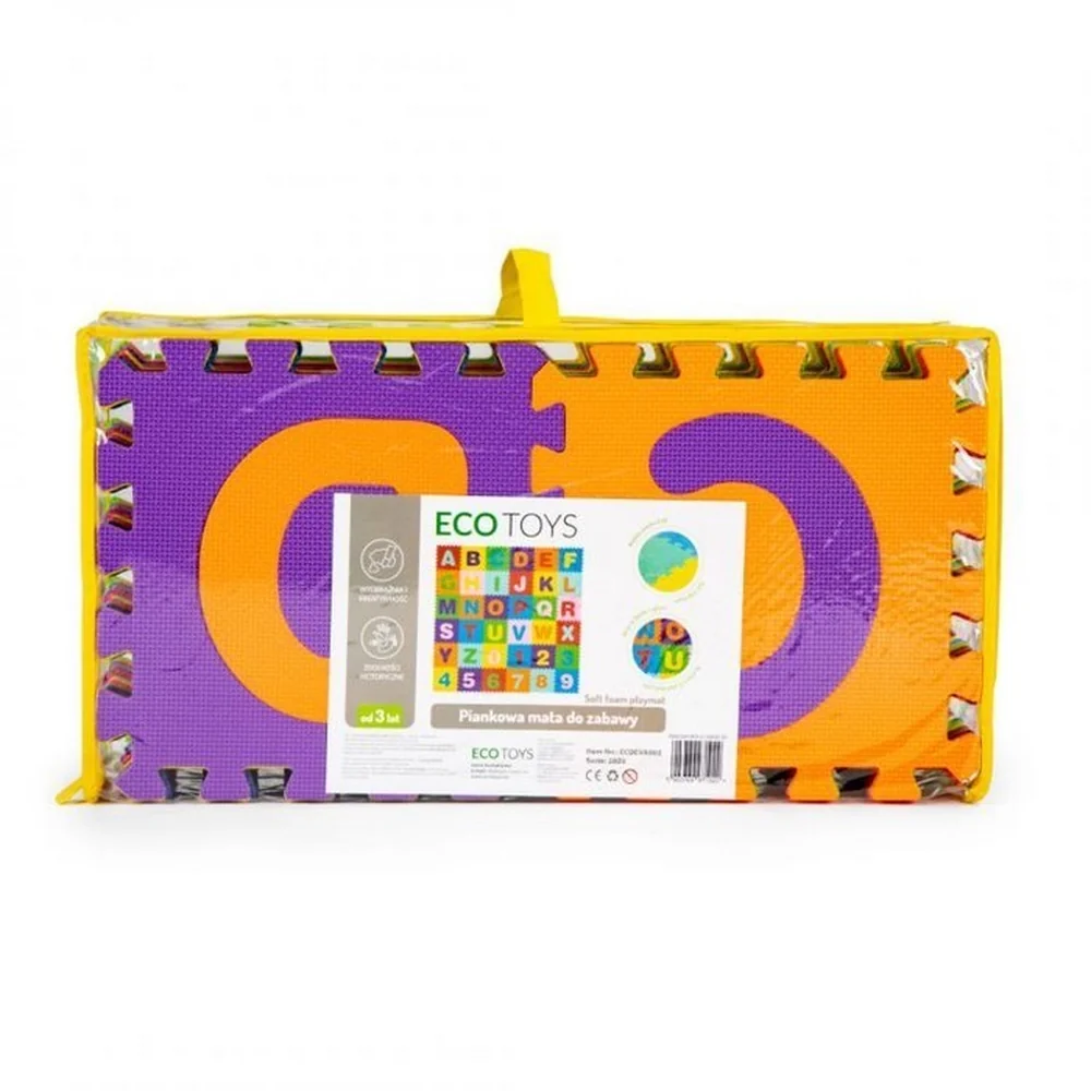Salteluta educationala pentru joaca cu litere si cifre Ecotoys [4]