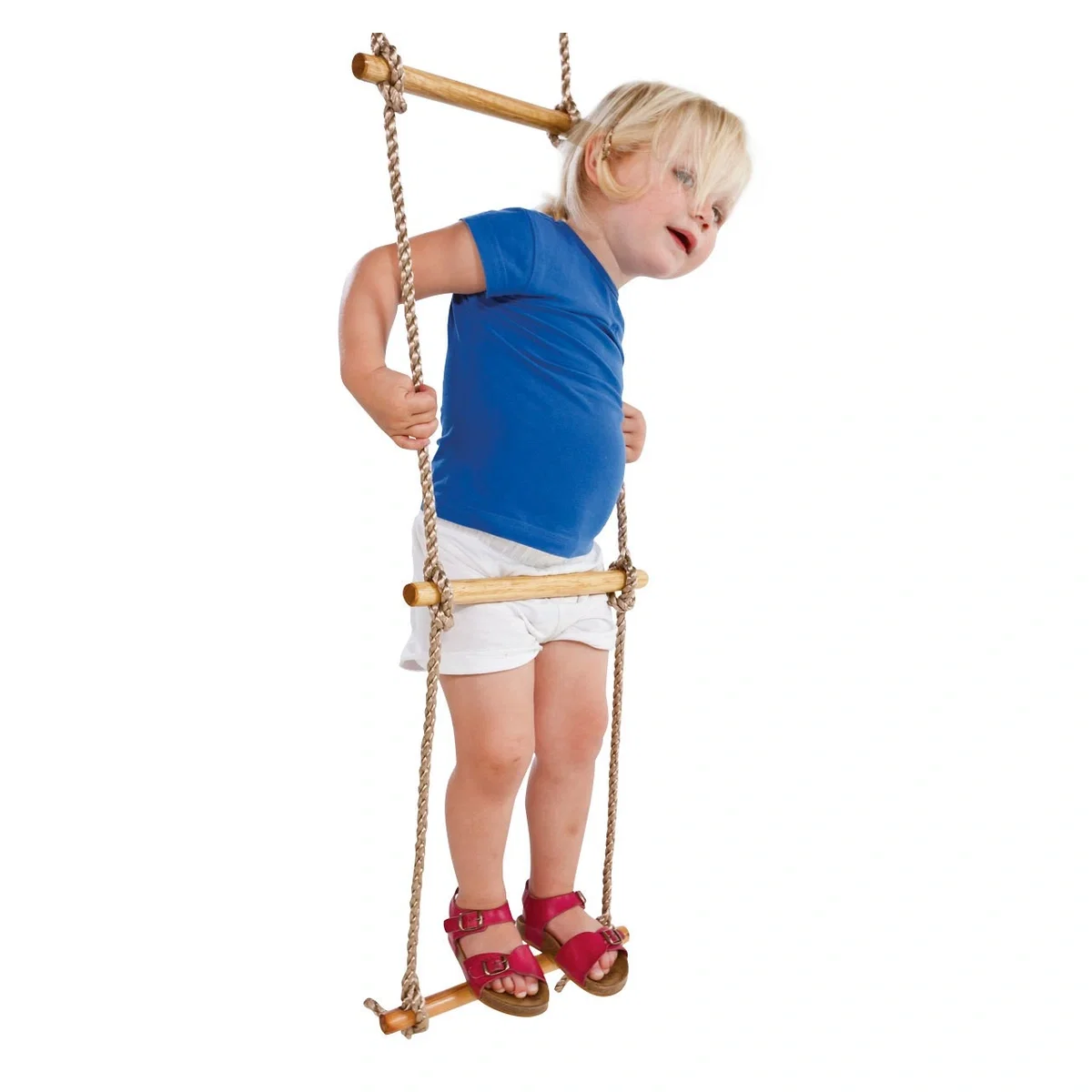 Scara cu trepte de lemn PP 2,5 m (1,80 m) 5 trepte KBT [2]