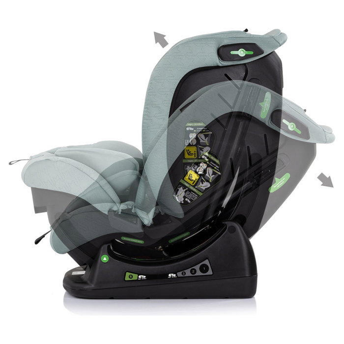 Scaun auto Chipolino Aviato I-Size 40-150 cm, Basil 12 ani [5]