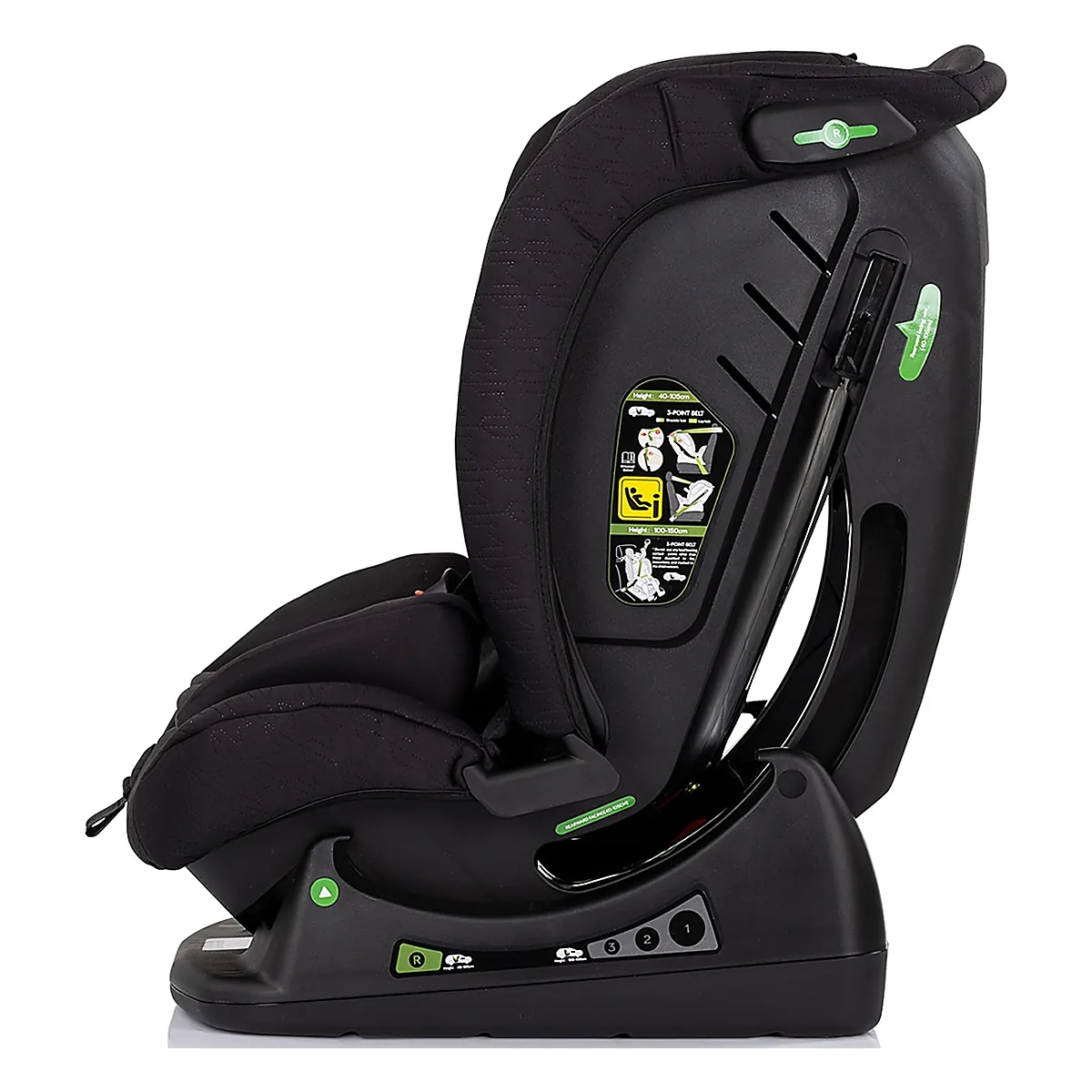 Scaun auto Chipolino Aviato I-Size 40-150 cm, Blackberry 12 ani [4]