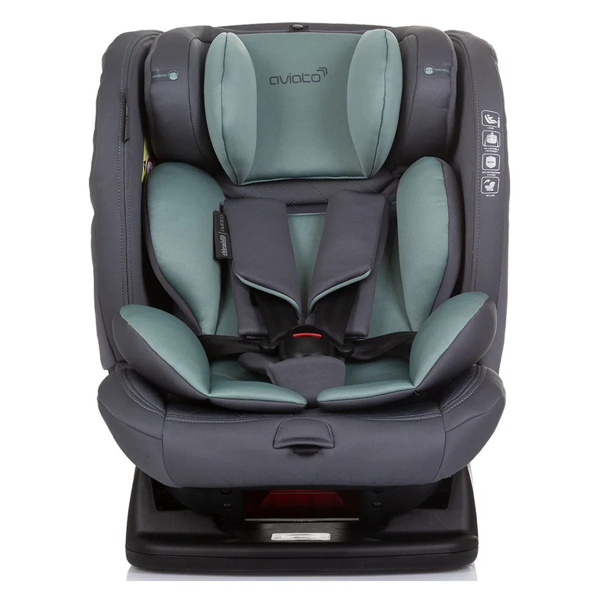 Scaun auto Chipolino Aviato I-Size 40-150 cm - Pastel Green 12 ani [2]