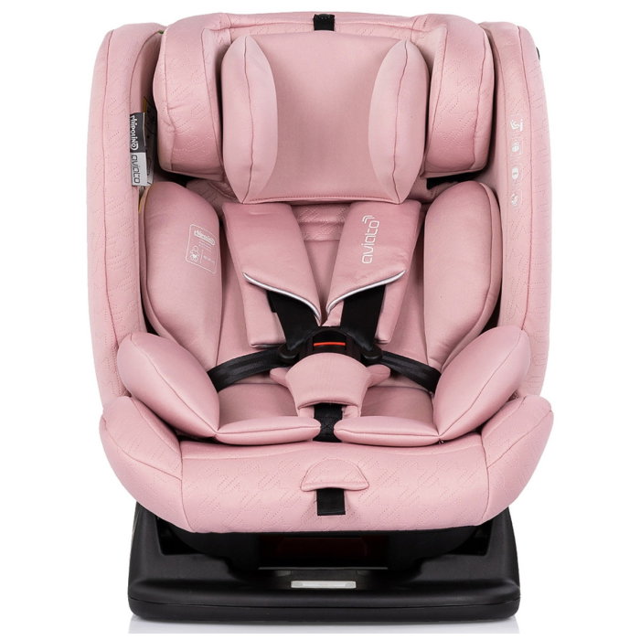 Scaun auto Chipolino Aviato I-Size 40-150 cm, Pink marshmallow 12 ani [2]