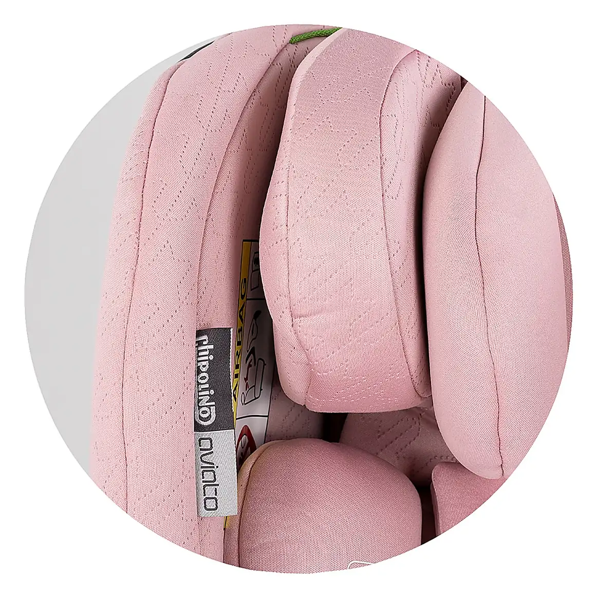 Scaun auto Chipolino Aviato I-Size 40-150 cm, Pink marshmallow 12 ani [7]