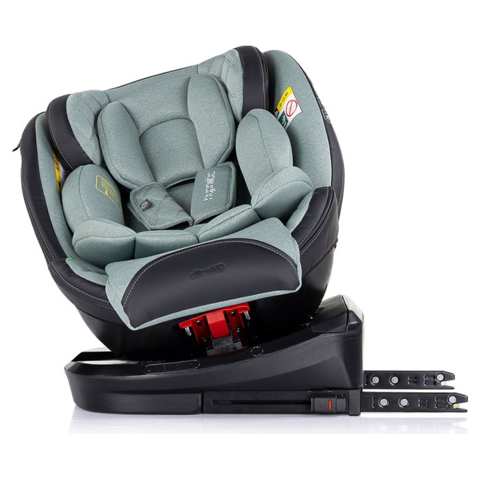 Scaun auto Chipolino Hypnotic I-Size 40-150 cm cu sistem Isofix si sezut rotativ basil 12 ani [6]