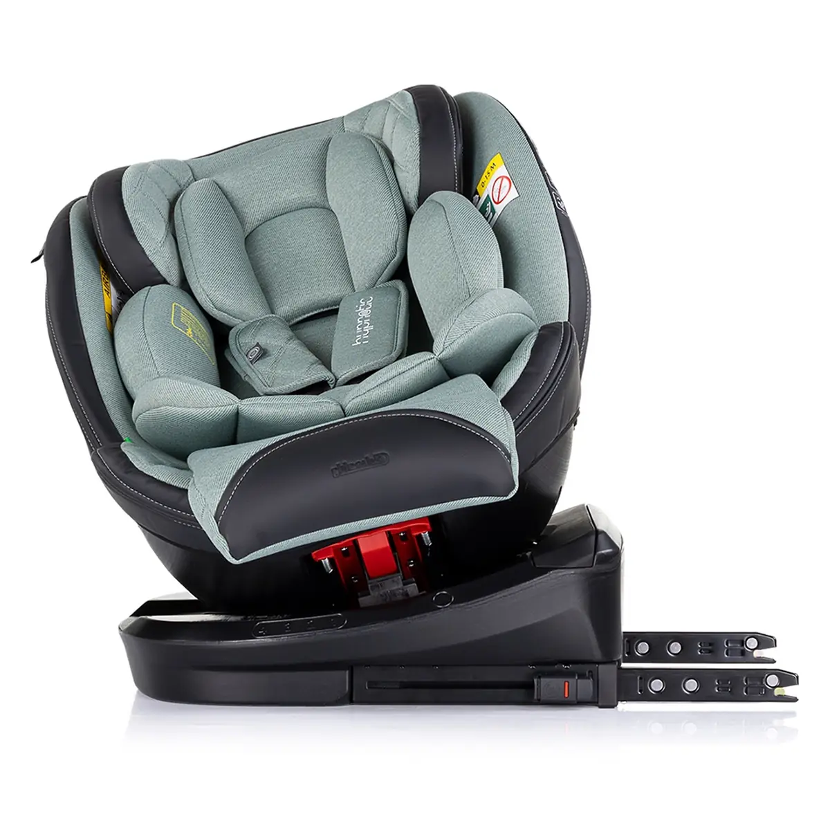 Scaun auto Chipolino Hypnotic I-Size 40-150 cm cu sistem Isofix si sezut rotativ basil 12 ani [6]