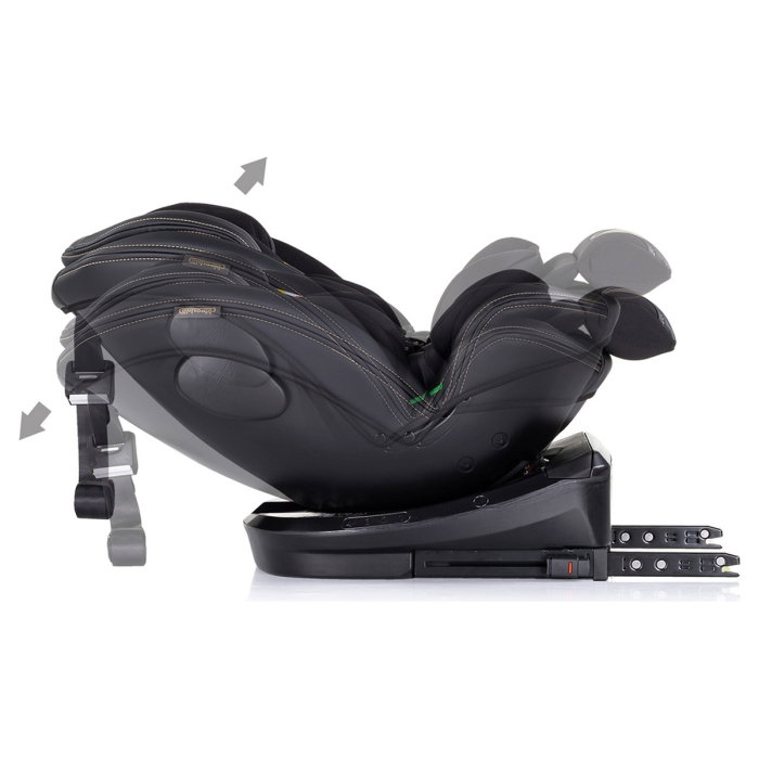 Scaun auto Chipolino Hypnotic I-Size 40-150 cm cu sistem Isofix si sezut rotativ blackberry 12 ani [9]