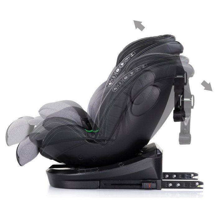 Scaun auto Chipolino Hypnotic I-Size 40-150 cm cu sistem Isofix si sezut rotativ cloud 12 ani [5]