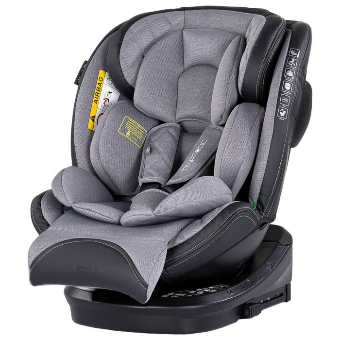 Scaun auto Chipolino Hypnotic I-Size 40-150 cm cu sistem Isofix si sezut rotativ cloud 12 ani [1]