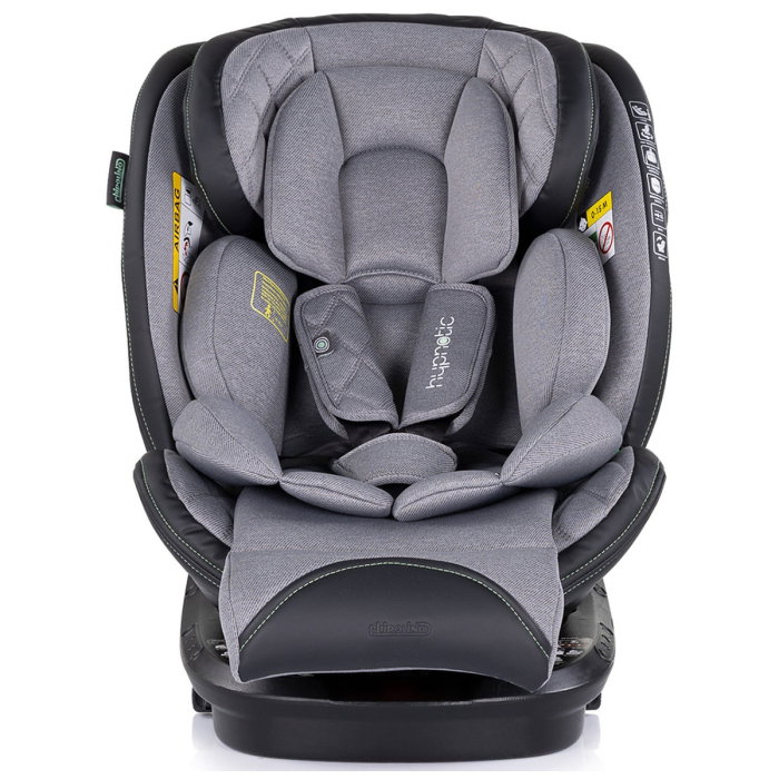 Scaun auto Chipolino Hypnotic I-Size 40-150 cm cu sistem Isofix si sezut rotativ cloud 12 ani [2]
