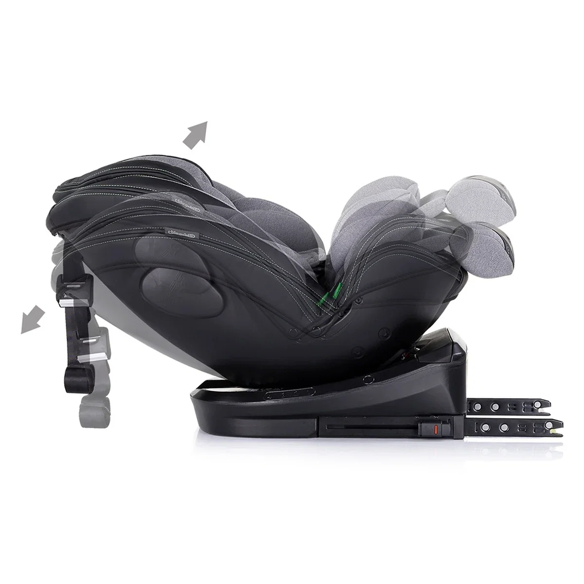 Scaun auto Chipolino Hypnotic I-Size 40-150 cm cu sistem Isofix si sezut rotativ cloud 12 ani [9]