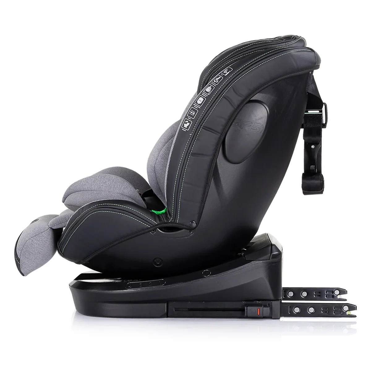 Scaun auto Chipolino Hypnotic I-Size 40-150 cm cu sistem Isofix si sezut rotativ cloud 12 ani [4]