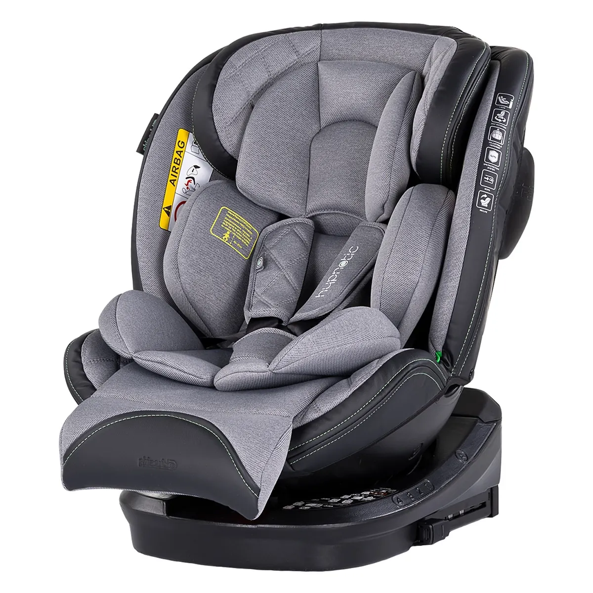 Scaun auto Chipolino Hypnotic I-Size 40-150 cm cu sistem Isofix si sezut rotativ cloud 12 ani [1]