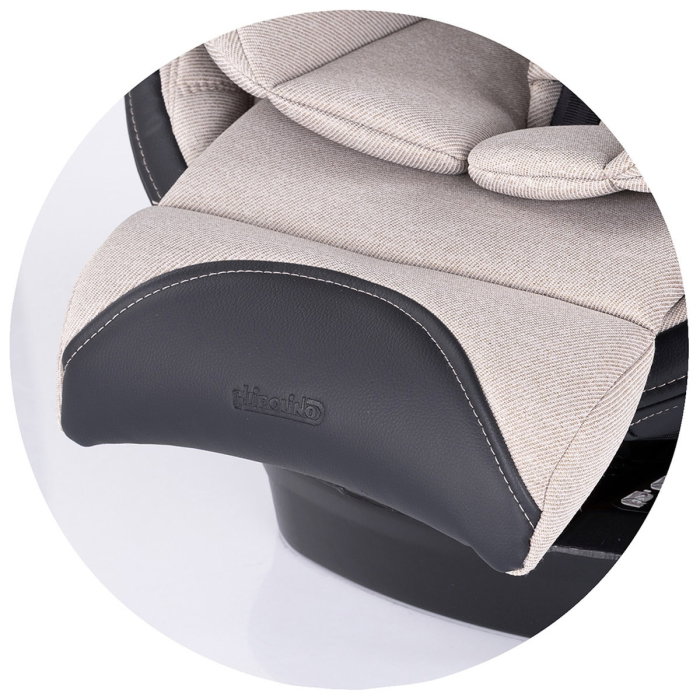 Scaun auto Chipolino Hypnotic I-Size 40-150 cm cu sistem Isofix si sezut rotativ tiramisu 12 ani [12]