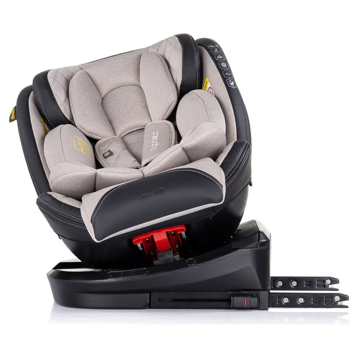 Scaun auto Chipolino Hypnotic I-Size 40-150 cm cu sistem Isofix si sezut rotativ tiramisu 12 ani [6]