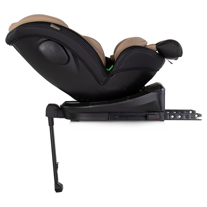 Scaun auto Chipolino Hypnotic Plus I-Size, 40-150 cm, cu sistem Isofix si sezut rotativ, Latte [8]