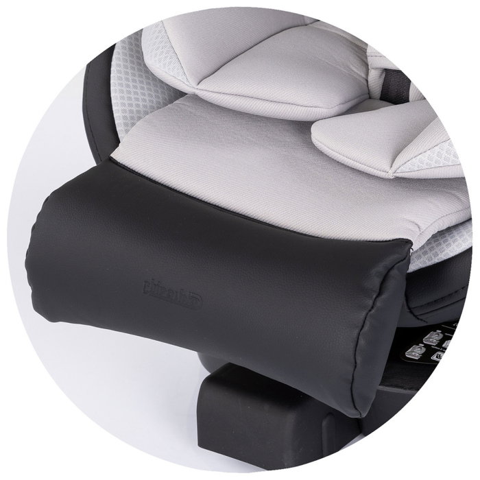 Scaun auto Chipolino Hypnotic Plus I-Size, 40-150 cm, cu sistem Isofix si sezut rotativ, Platinum [14]