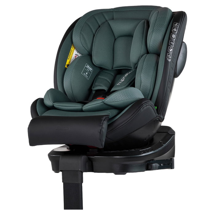 Scaun auto Chipolino Hypnotic Plus I-Size, 40-150 cm, cu sistem Isofix si sezut rotativ, Verde [1]