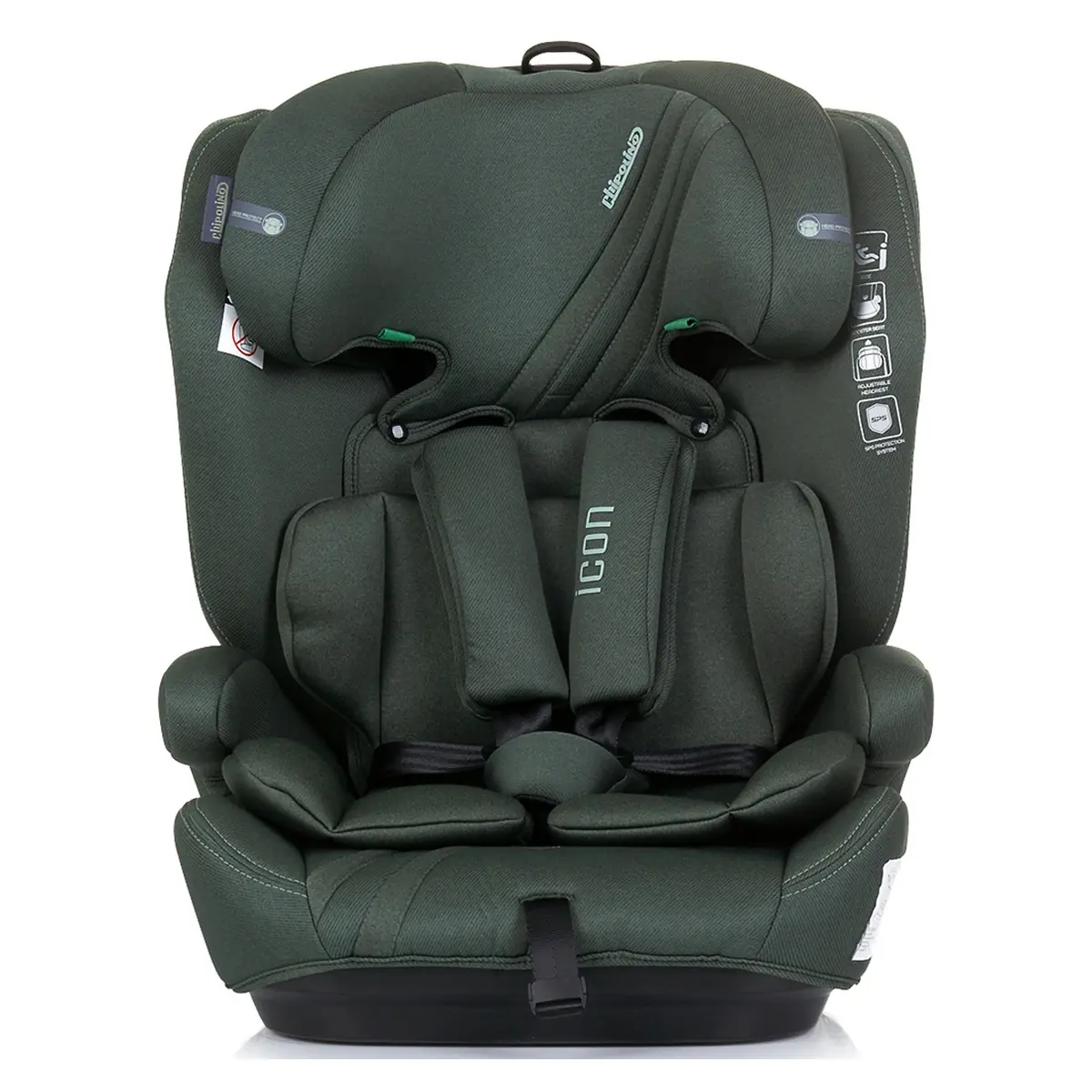 Scaun auto Chipolino Icon I-Size 76-150 cm pastel green 15 luni [2]